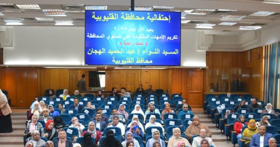 محافظ القليوبية يُكرم 32 أم مثالية وأمهات الشهداء على مستوى المحافظة