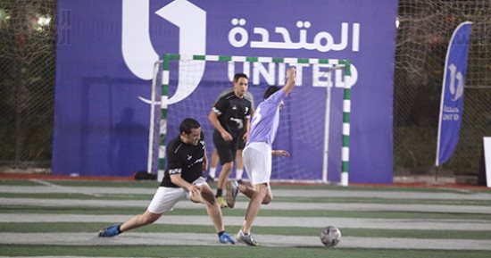 "اليوم السابع" يفتتح مبارياته بدورة المتحدة الرمضانية لكرة القدم