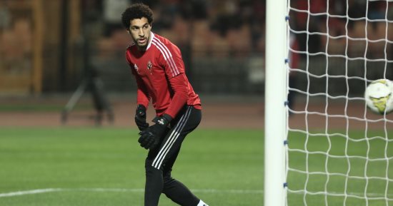 مصطفى شوبير يحرس عرين الأهلى أمام الطلائع وسيراميكا