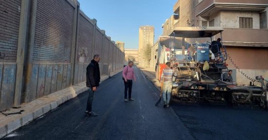 بدء رصف وتطوير 3 شوارع حيوية فى العمرانية بالجيزة.. اعرف التفاصيل