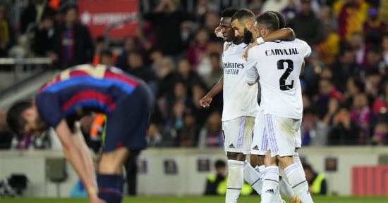 ريال مدريد يثأر من برشلونة برباعية نارية فى نصف نهائي كأس ملك إسبانيا