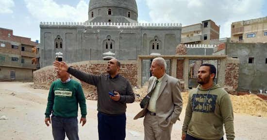 محافظ كفر الشيخ: الانتهاء من 80% من أعمال ترميم مسجد أبو غنام الأثرى