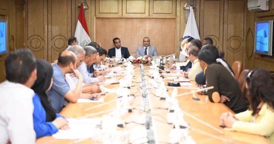 نائب محافظ قنا يتابع الموقف التنفيذى لمنظومة المتغيرات المكانية