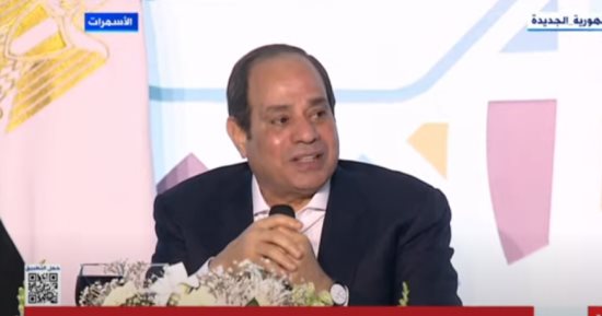 الرئيس السيسي: طالما الناس فى أحسن حال يبقى حلمى ماشى فى طريقه