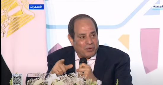 الرئيس السيسي: احنا كمصريين لازم يكون عندنا أمل وثقة كبيرة فى نفسنا