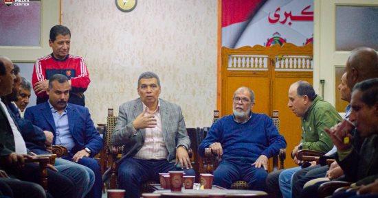 حفل إفطار جماعى لقدامى نادى غزل المحلة