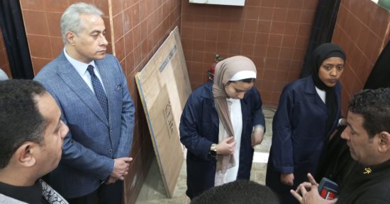 وزير القوى العاملة يتفقد مركز تدريب "شهداء الكتيبة 103 صاعقة" بالشرابية