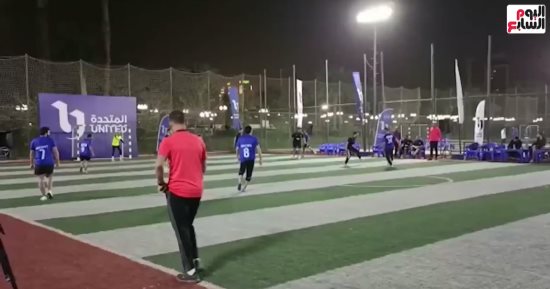 فريق النيل يفوز على فريق cbc بالدورة الرمضانية ضمن مباريات دورة المتحدة الرمضانية لكرة القدم