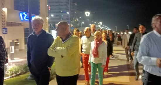 بنى سويف تستقبل 30 سائحا من بريطانيا وفرنسا على متن "فندق عائم"