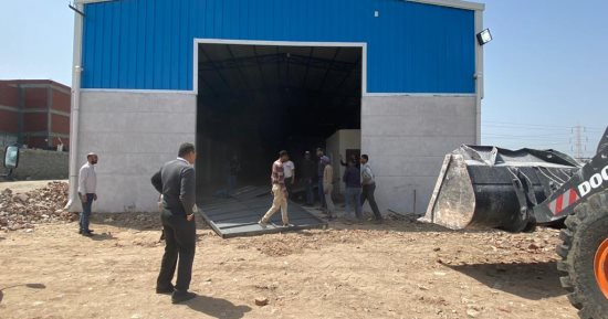 إزالة 7جمالونات على 8 آلاف متر وحالتى بناء مخالف بأراض زراعية فى الإسكندرية