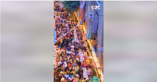 شهر الفرحة.. سى بى سى تهدى كوبونات هدية بمائدة إفطار المطرية.. فيديو