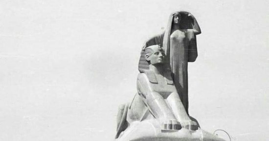 شاهد.. صورة نادرة لتمثال نهضة مصر بميدان جامعة القاهرة عام 1962
