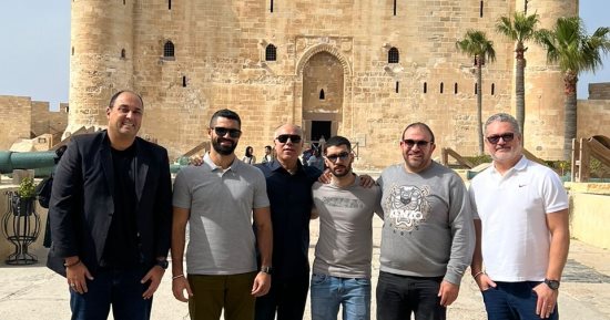 ميكالى فى جولة بالإسكندرية تحضيرا لمعسكر المنتخب الأولمبى