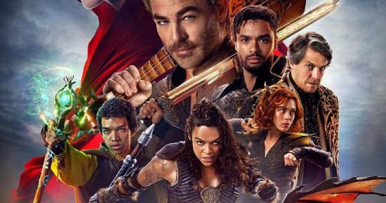 فيلم Dungeons & Dragons: Honor Among Thieves يحقق 130 مليون دولار