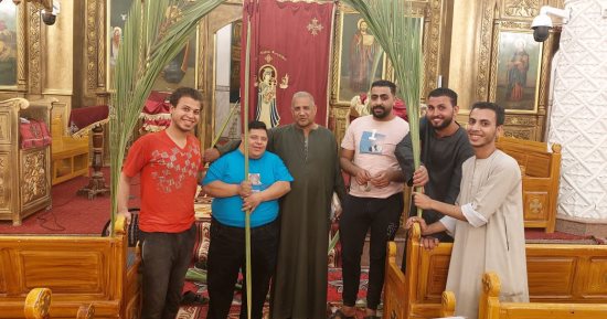 كنائس الأقصر تستعد للاحتفال بعيد دخول المسيح أورشليم قبل أحد الزعف.. صور 