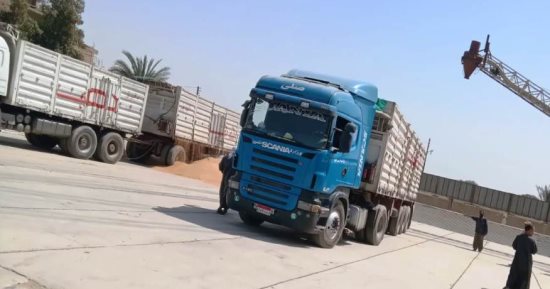 توريد 1462 طنا من محصول القمح بالشون والصوامع الحكومية فى المنيا