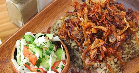 منيو إفطار يوم 19 رمضان.. طريقة عمل المجدرة السوري
