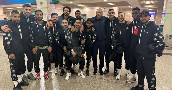بعثة الطلائع تتوجه إلى ليبيا لمواجهة أهلى طرابلس بالبطولة العربية.. صور