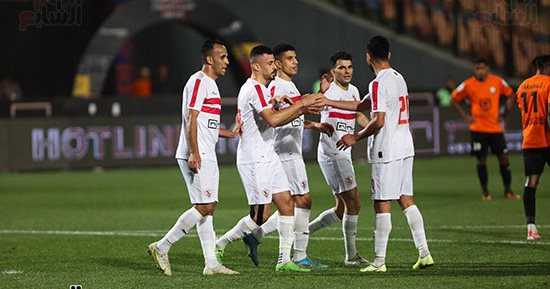 الزمالك يتقدم على البنك الأهلى بهدف "الونش" فى الشوط الأول.. فيديو وصور