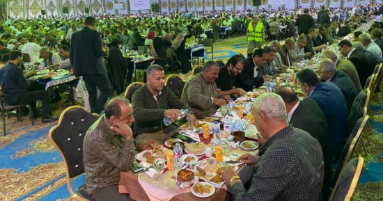 الهيئة الإنجيلية تنظم إفطار 2500 من مزارعي مبادرة "ازرع" في المنيا