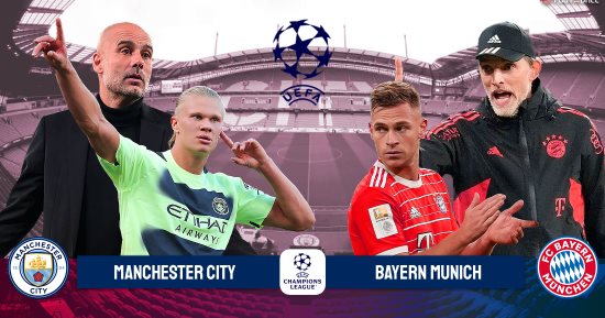 مواعيد مباريات اليوم.. البايرن مع مانشستر سيتي والإنتر ضد بنفيكا بدورى الأبطال