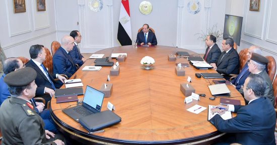 الرئيس السيسي يوجه بتطوير المحيط الجغرافى للمتحف المصرى الكبير