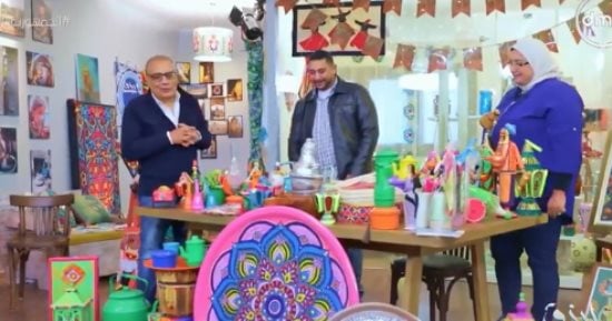 الشقيقان هبة وعبدالرحمن والصناعة المصرية.. إعادة إحياء منتجات تراثية فى "باب رزق"