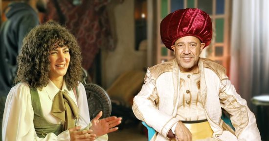 دنيا سمير غانم توجه الشكر لضيفى شرف الحلقة 3 أشرف عبد الباقى وأحمد فهمى