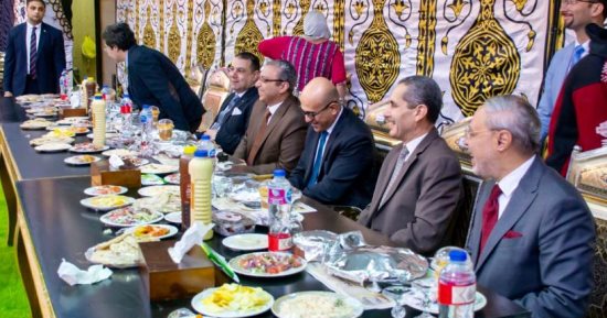 جامعة طنطا تنظم مأدبة الإفطار الرمضاني السنوية بحضور محافظ الغربية