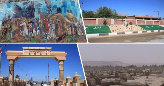جهينة رمز الصمود.. أهلها تحدوا مدافع الحملة الفرنسية بالعصى والطوب وأجبروهم على الفرار.. آثار نيران الحملة على الأسوار.. سوهاج تتخذ يوم هزيمة الحملة عيدا لها.. والأهالى: 10 آلاف مقاتل تصدوا للفرنسيين.. صور