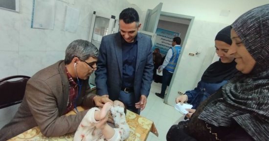 جامعة السادات الكشف على 216 حالة بقافلة طبية بقرية "زوير" فى المنوفية