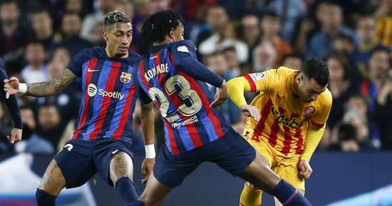 ترتيب الدوري الإسباني بعد نهاية الجولة 28.. برشلونة المتعثر يواصل الصدارة