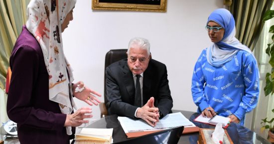 محافظ جنوب سيناء يتابع أعمال مشروع التجلى الأعظم بمدينة سانت كاترين