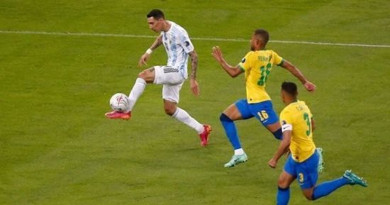 مدفع الإفطار.. دي ماريا يلدغ البرازيل ويقود الأرجنتين للقب كوبا أمريكا 2021