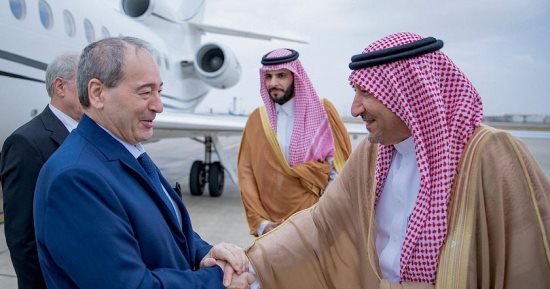 وزير الخارجية السورى يصل السعودية فى الزيارة الأولى منذ 11 عاما