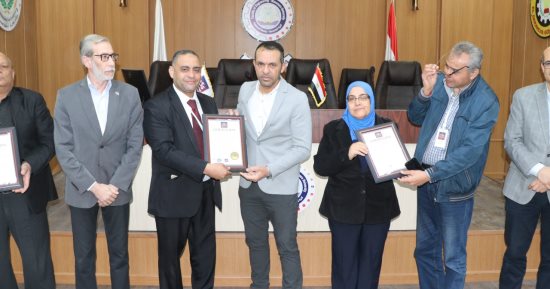 كلية الهندسة جامعة المنصورة تحصل على 3 شهادات أيزو.. اعرف التفاصي