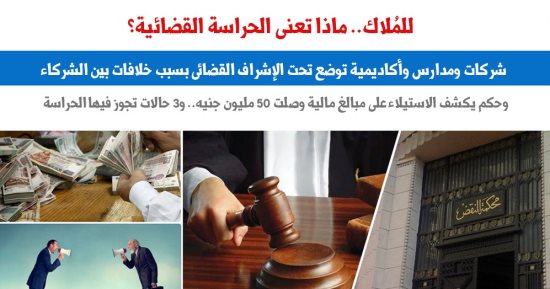 للشركاء والورثة.. حكم قضائى يكشف عن ماهية الحراسة القضائية وشروطها.. برلماني