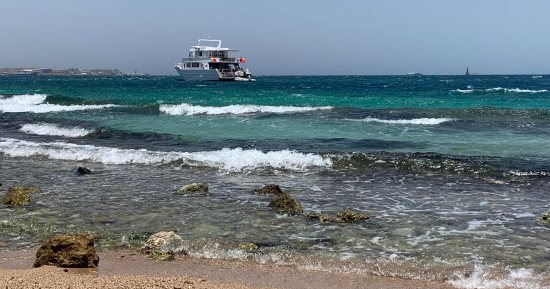 عاصفة ترابية ونشاط للرياح فى محافظة البحر الأحمر 