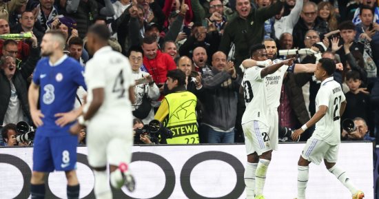 ريال مدريد يزيد أوجاع تشيلسي بثنائية فى دوري أبطال أوروبا.. فيديو وصور