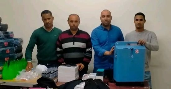 جمارك سفاجا تضبط 5 محاولات تهرب جمركى لطائرة لاسلكية وتليسكوب وعدد من الأسلحة