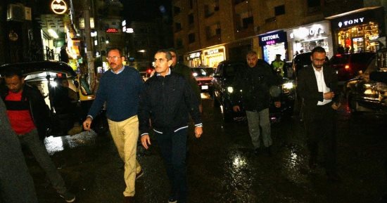 محافظ الغربية يتفقد أعمال رفع مياه الأمطار بسمنود والمحلة وطنطا 