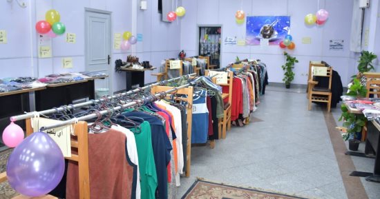 كليات جامعة القاهرة تنظم معرض ملابس مجانيا بمناسبة عيد الفطر