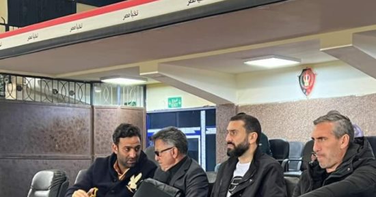 أوسوريو يصل استاد الكلية الحربية لمتابعة مباراة الزمالك وحرس الحدود