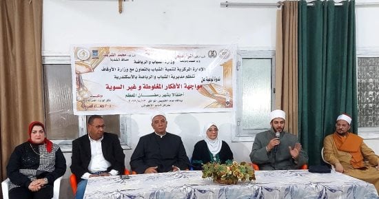 وكيل أوقاف الإسكندرية يشهد افتتاح ملتقى الأجيال الرمضانى 
