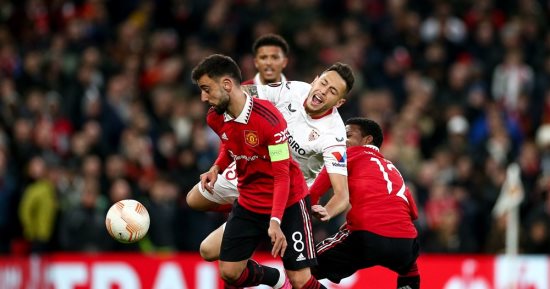 ملخص وأهداف مباراة مانشستر يونايتد ضد إشبيلية في الدوري الأوروبي