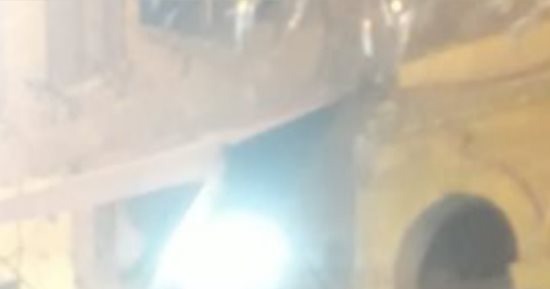 انهيار عقار فى الورديان بحى غرب الإسكندرية وجارى البحث عن أشخاص تحت الأنقاض