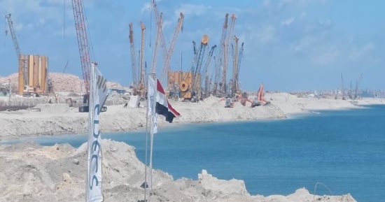 إنشاء محطة جديدة متعددة الأغراض بميناء الأسكندرية.. فيديو
