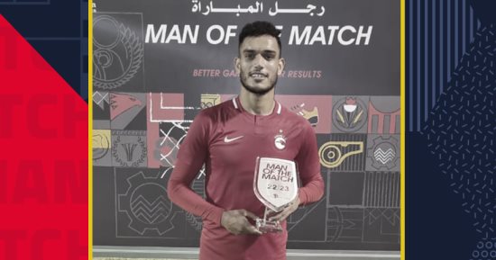 غنام محمد رجل مباراة فيوتشر والمحلة بالدورى