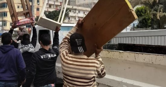 ضبط 568 حالة إشغال مخالفة فى حملات مكبرة لإزالة التعديات بأحياء الإسكندرية