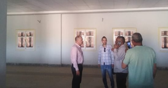 حياة كريمة بالأقصر: العمل فى مجمع خدمات المواطنين والمرافق بقرى أرمنت